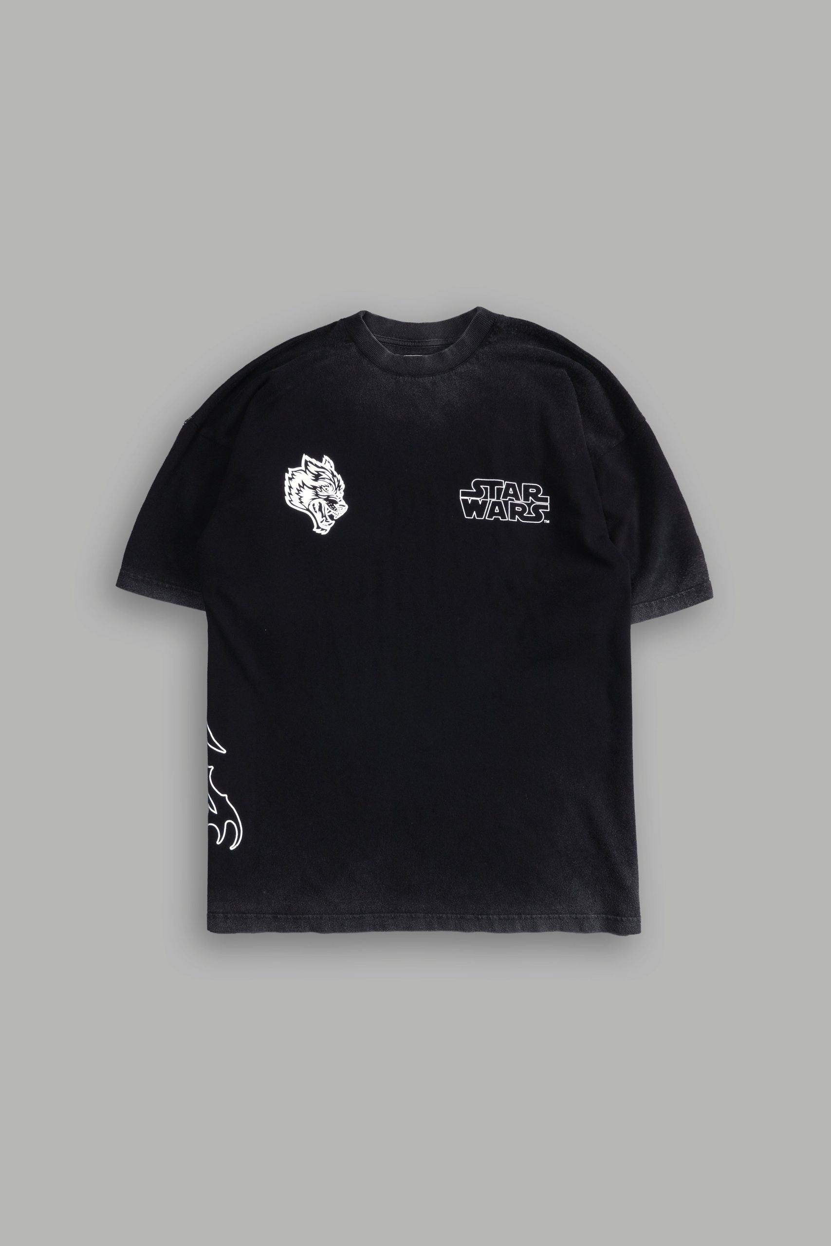 Come To The Dark Side Premium Oversized Tee in Black - Image 3