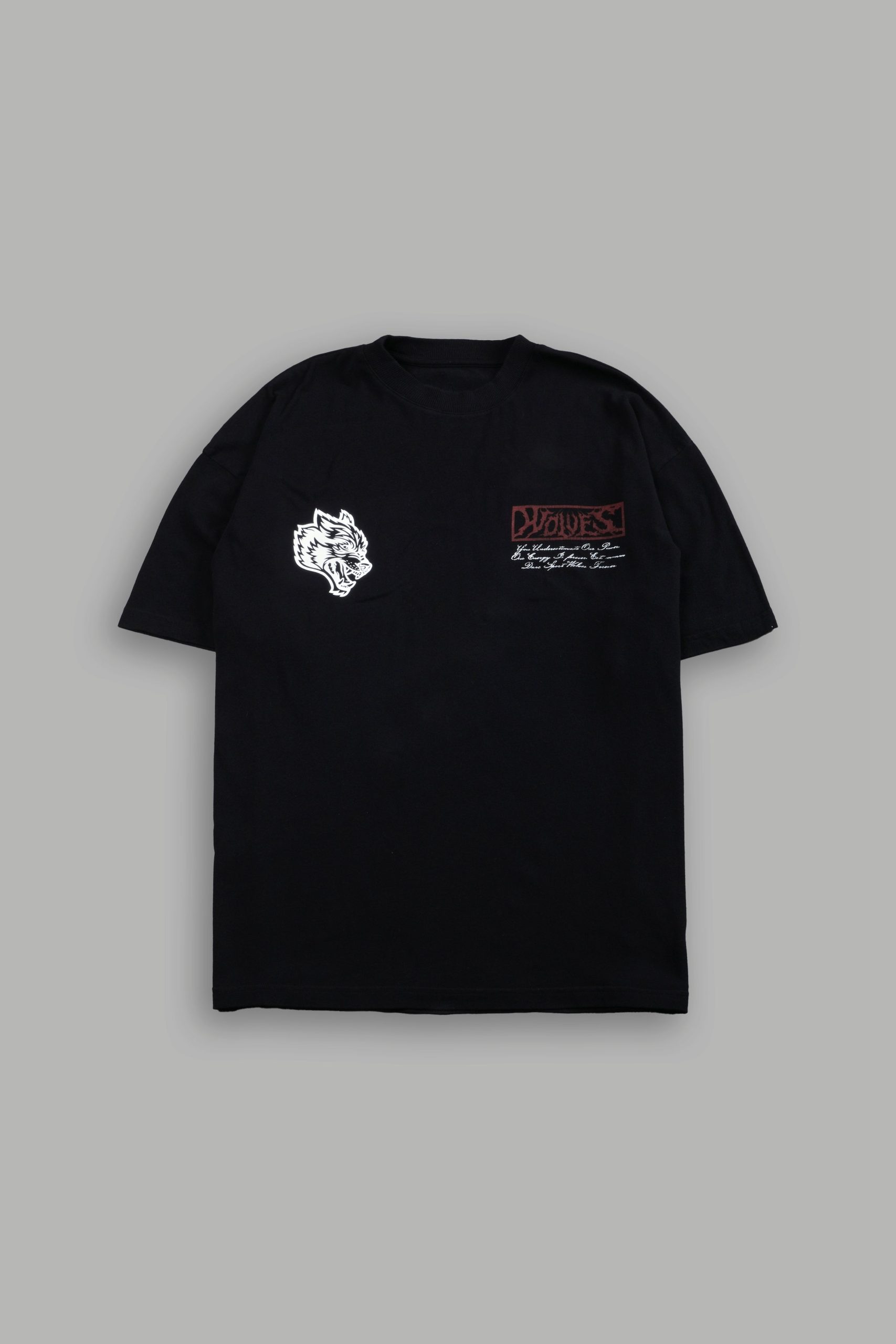 (1 Of 500) Charred Destiny Premium Oversized Tee in Black - Image 2