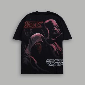 (1 Of 500) Charred Destiny Premium Oversized Tee in Black