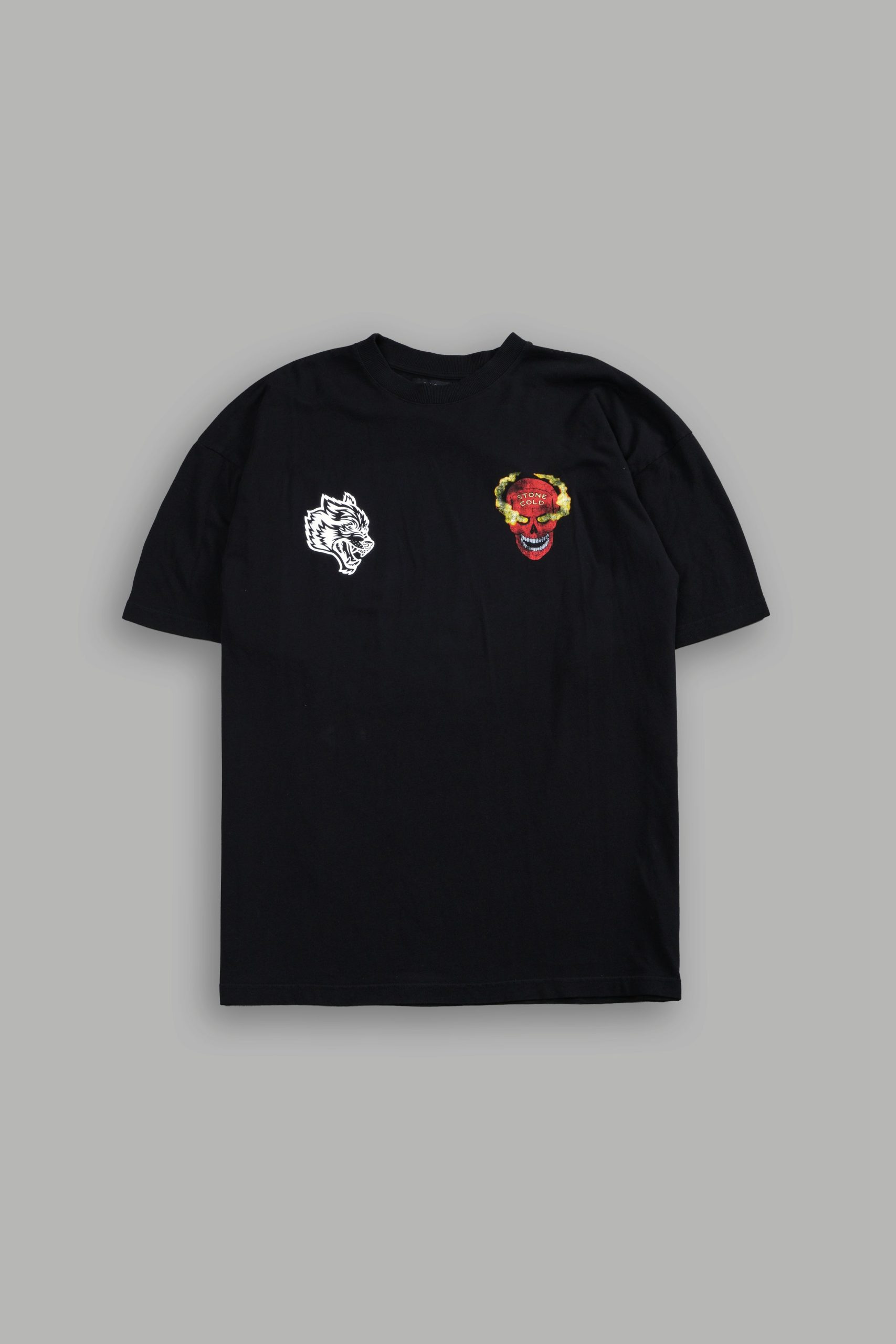 Stone Cold Premium Oversized Tee in Black - Image 3