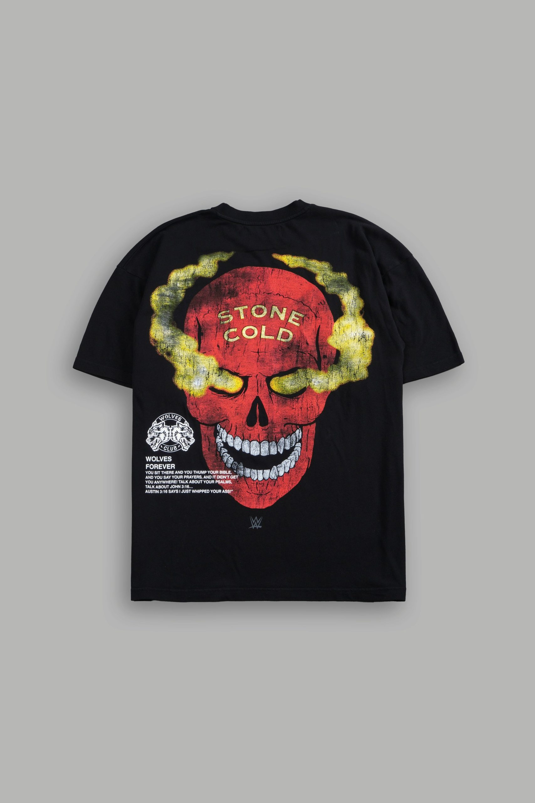 Stone Cold Premium Oversized Tee in Black