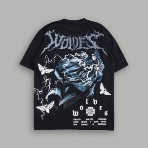 Emperor's Wrath Premium Oversized Tee in Black