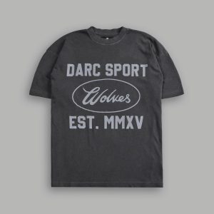 Darc Sport MMXV Premium Oversized Tee in Wolf Gray