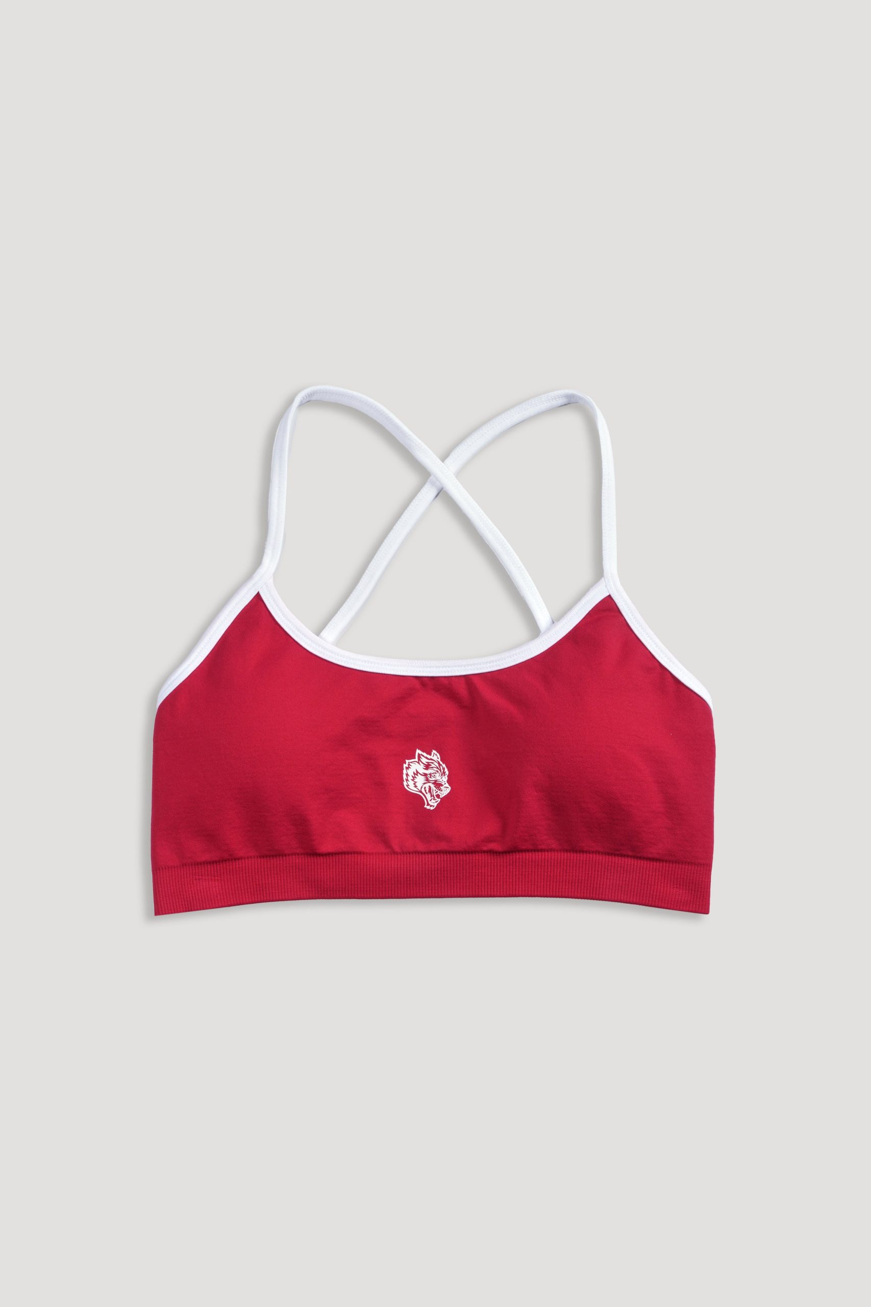 Wolf Layla Soft Seamless Bra in Cherry/White - Image 7