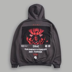 The Phantom Menace Pierce Hoodie in Wolf Gray