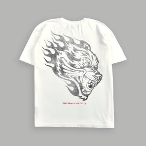 Von Darc Premium Oversized Tee in Cream