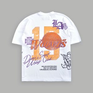 LA Has Your Back Premium Oversized Tee in White