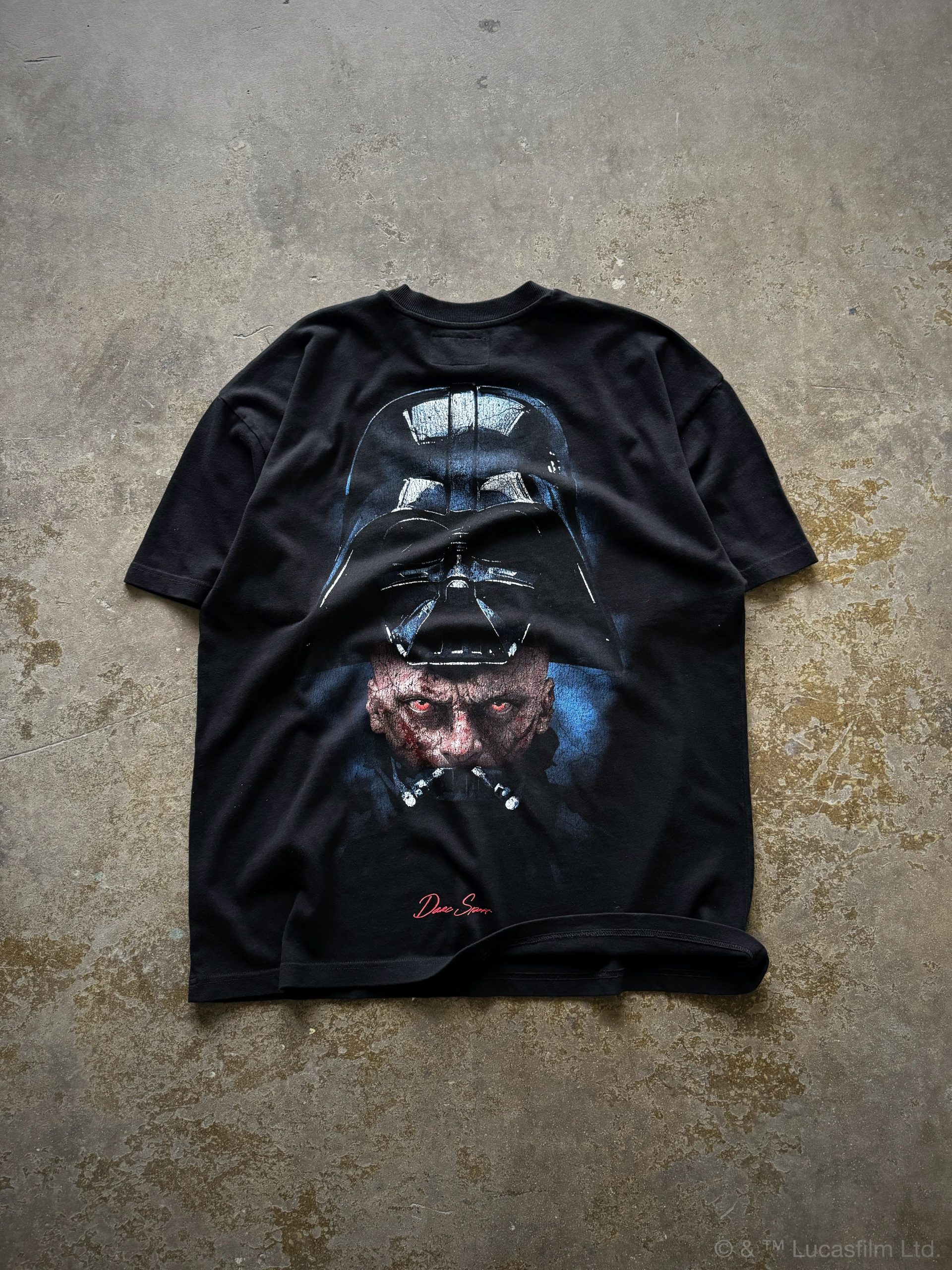 Ashes Of The Dark Premium Oversized Tee in Black - Image 2