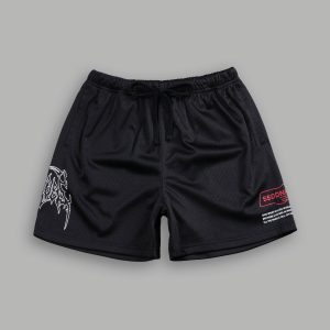 Shadow Hesh Mesh Shorts in Black