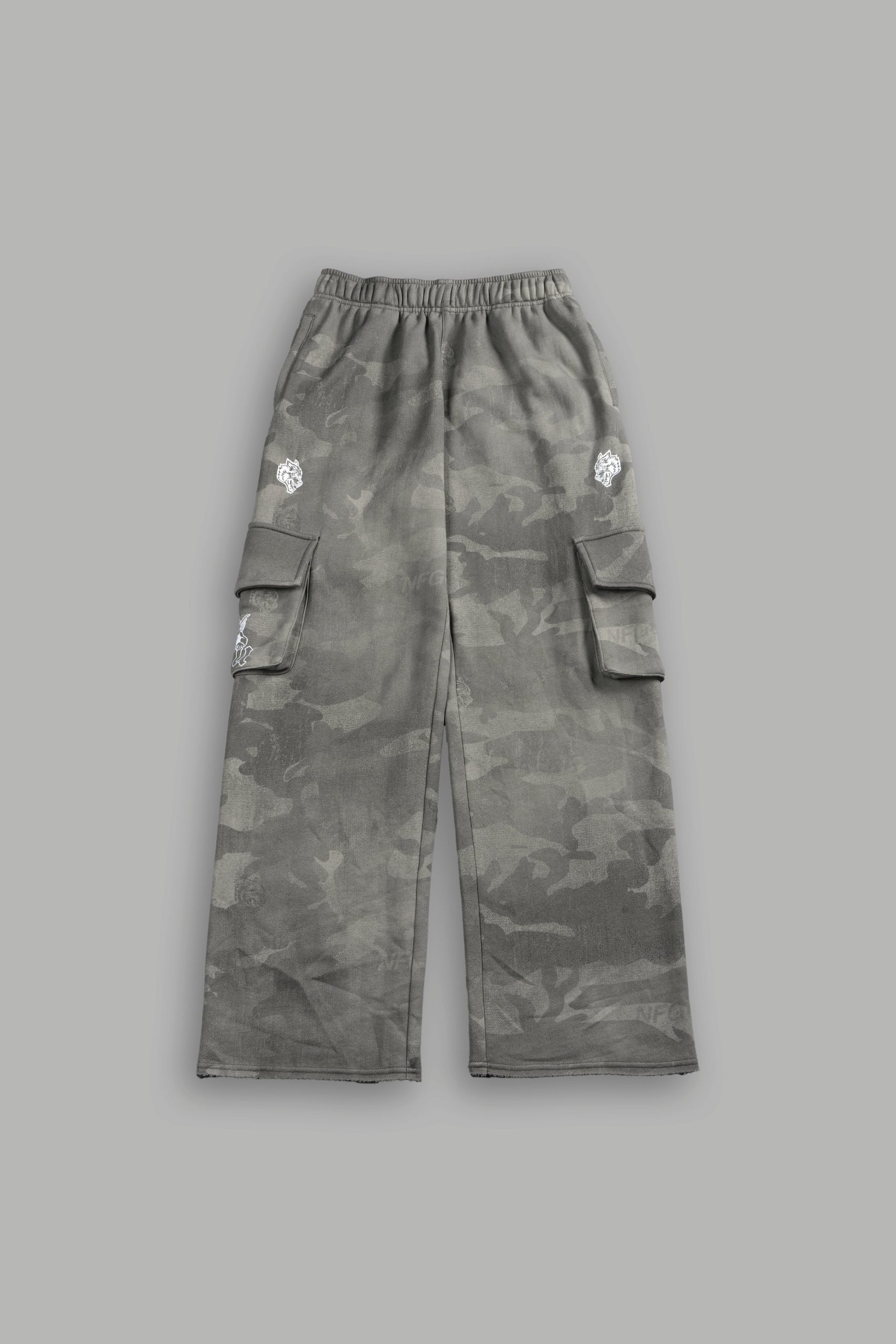 Dual Cherub NFGU Big Cozy Sweats in Lush Vintage Woodland Camo - Image 5