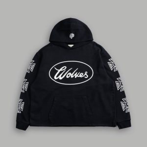 True to Our Core Moaty Hoodie in Black Drift Wash