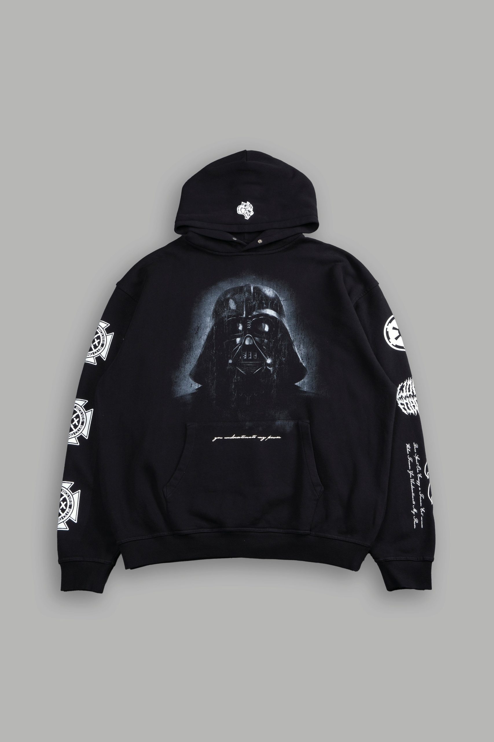 The Power of The Dark Side Vader Pierce Hoodie in Black