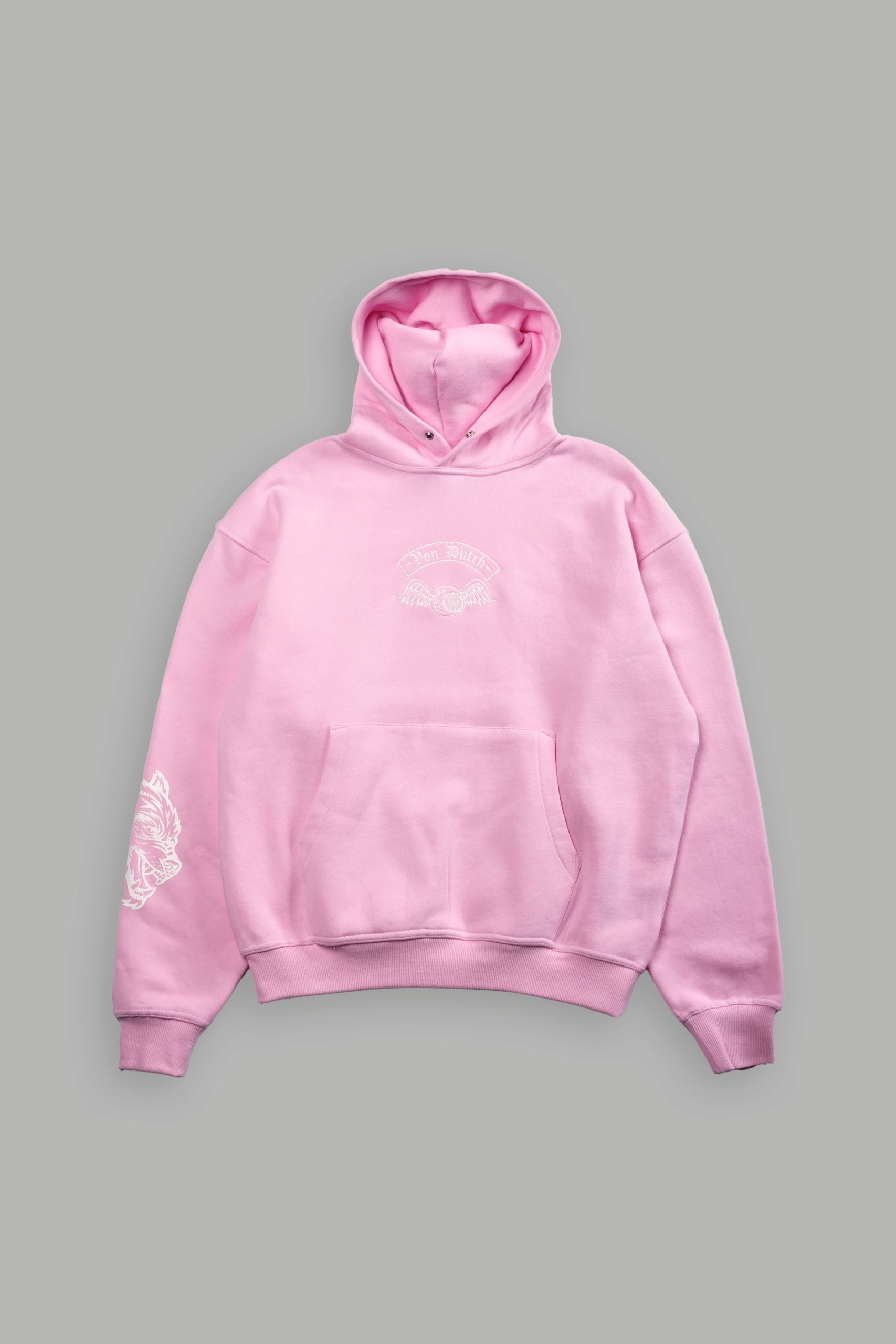 Y2Kulture Pierce Hoodie in Bubblegum - Image 7