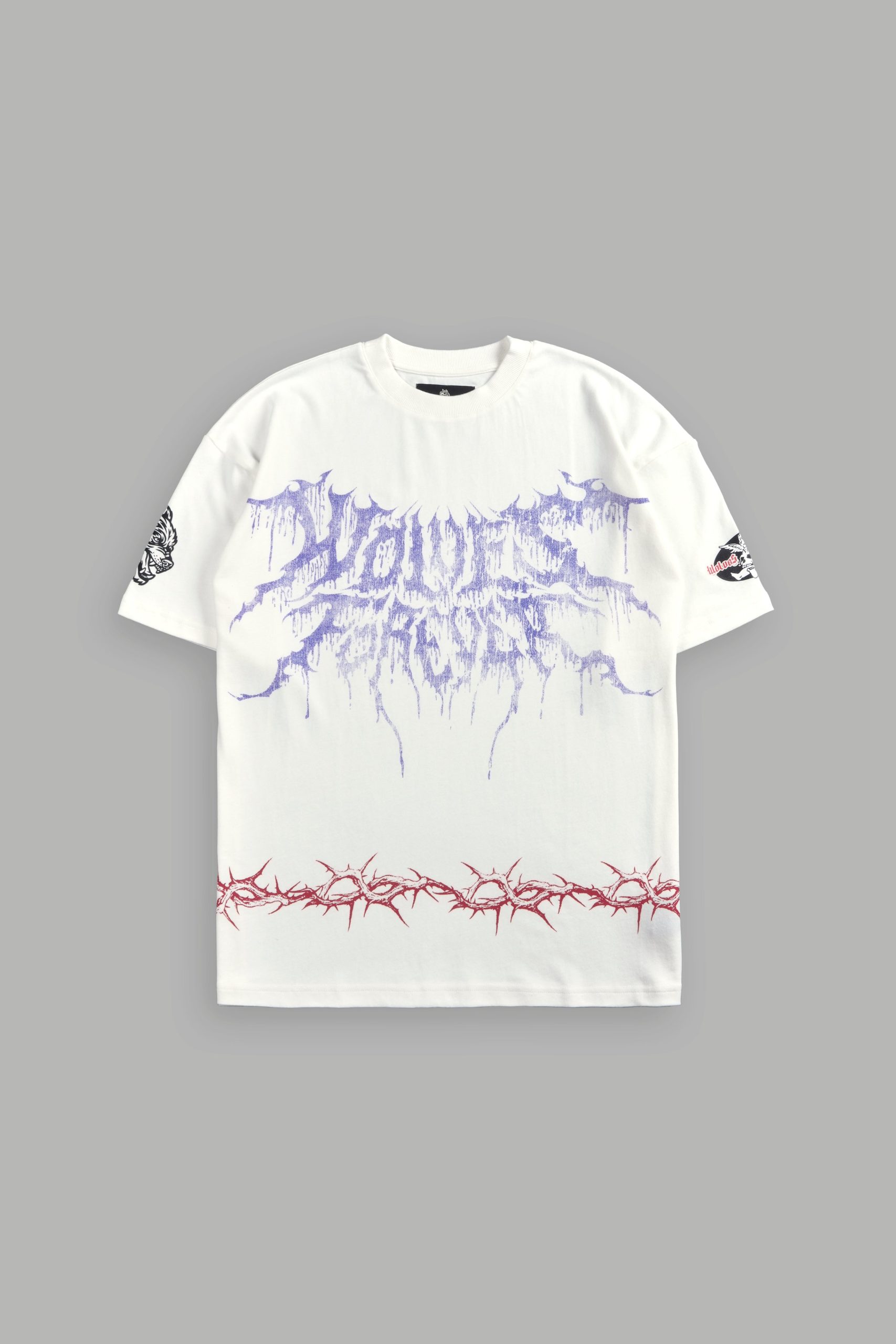 Drip Hesh Premium Oversized Tee in Cream
