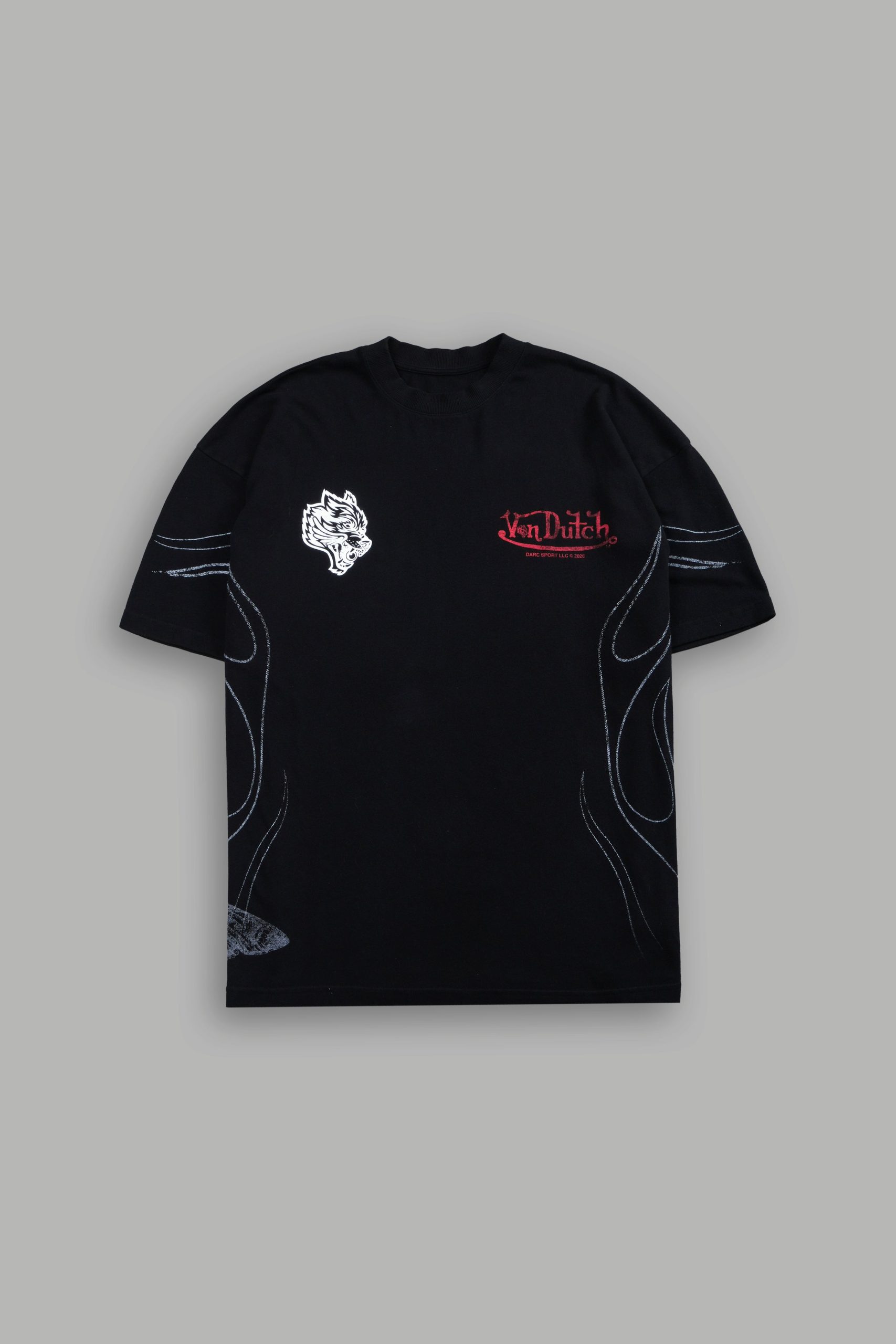 Darc Nocturne Side-By-Side Series Premium Tee in Black - Image 3