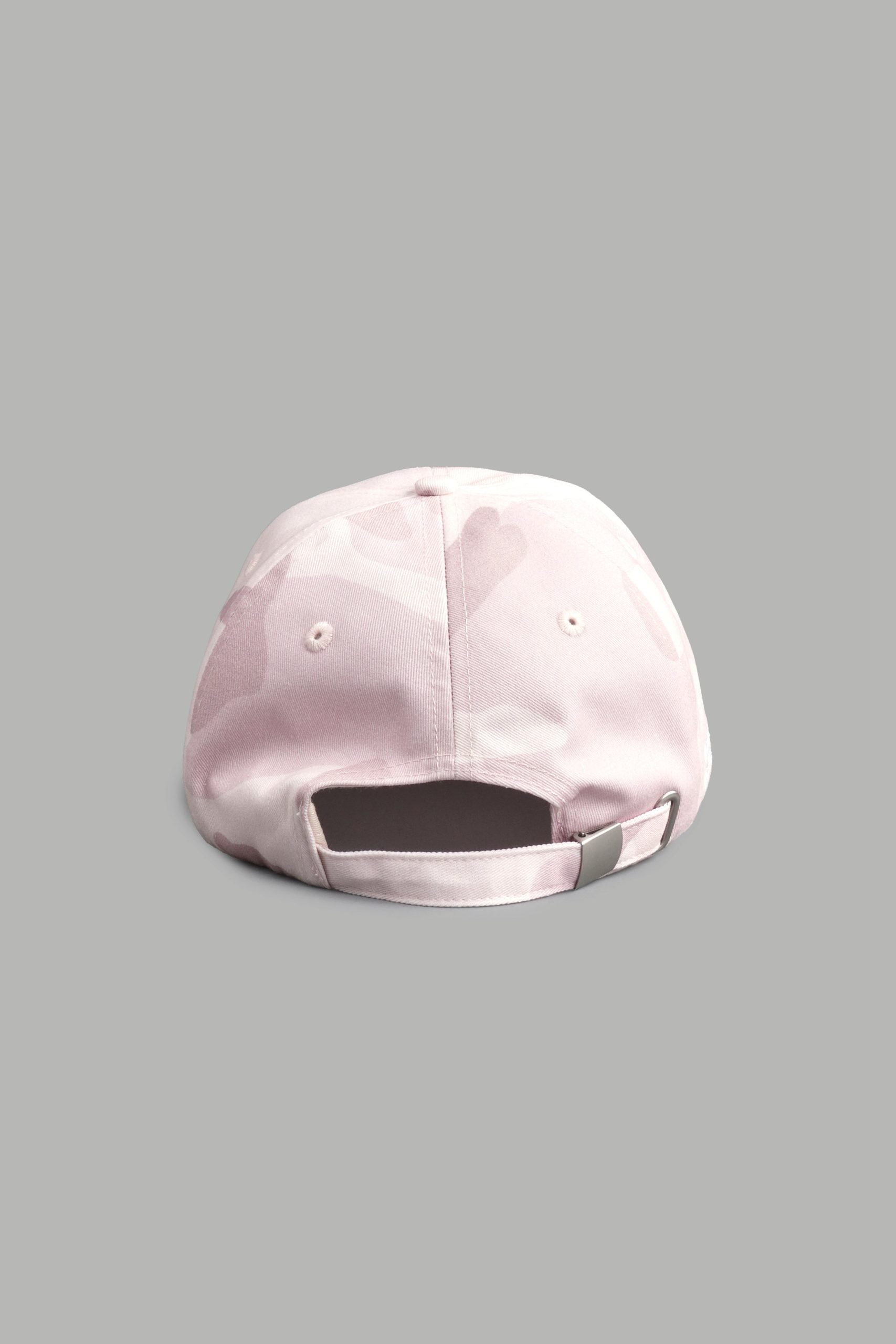 Wolf Head Forever Dad Hat V2 in Blush Vintage Woodland Camo - Image 3