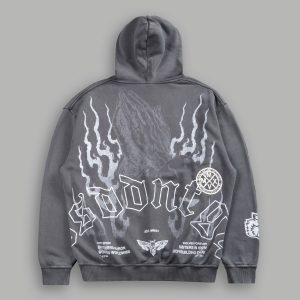 Our Sacrifice Pierce Hoodie in Slate Gray