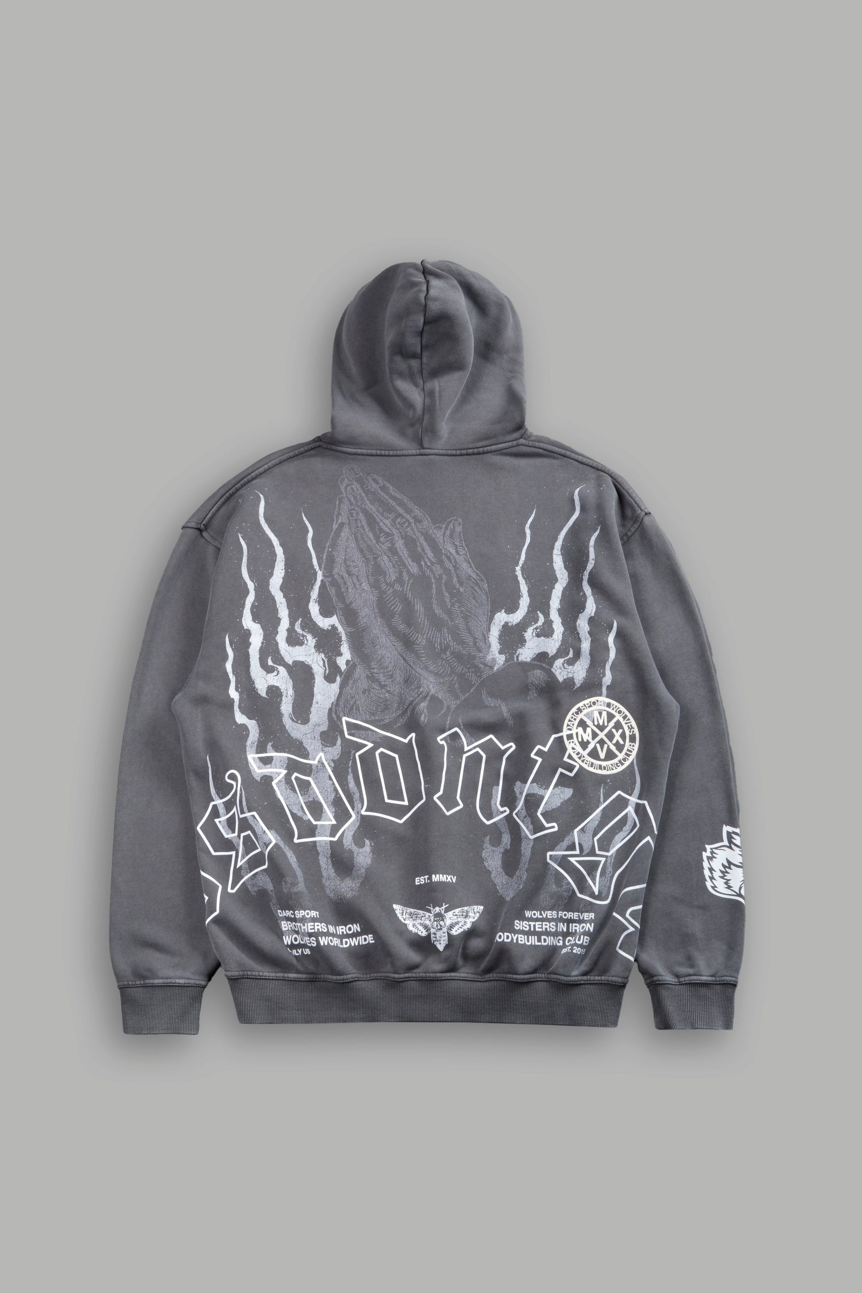 Our Sacrifice Pierce Hoodie in Slate Gray