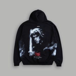 Dark Fate Pierce Hoodie in Black
