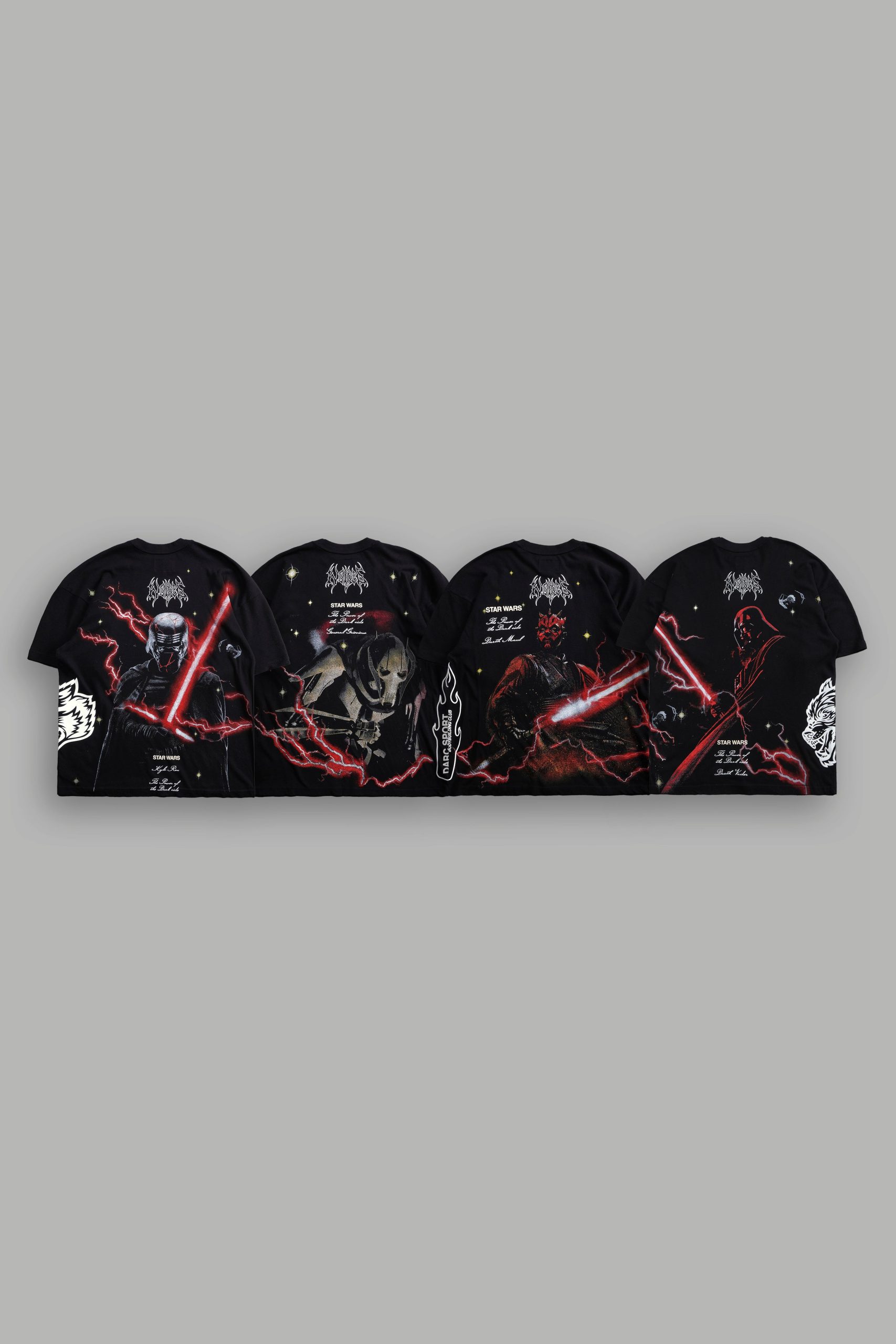 The Dark Side Side By Side Tee Box Set in Black
