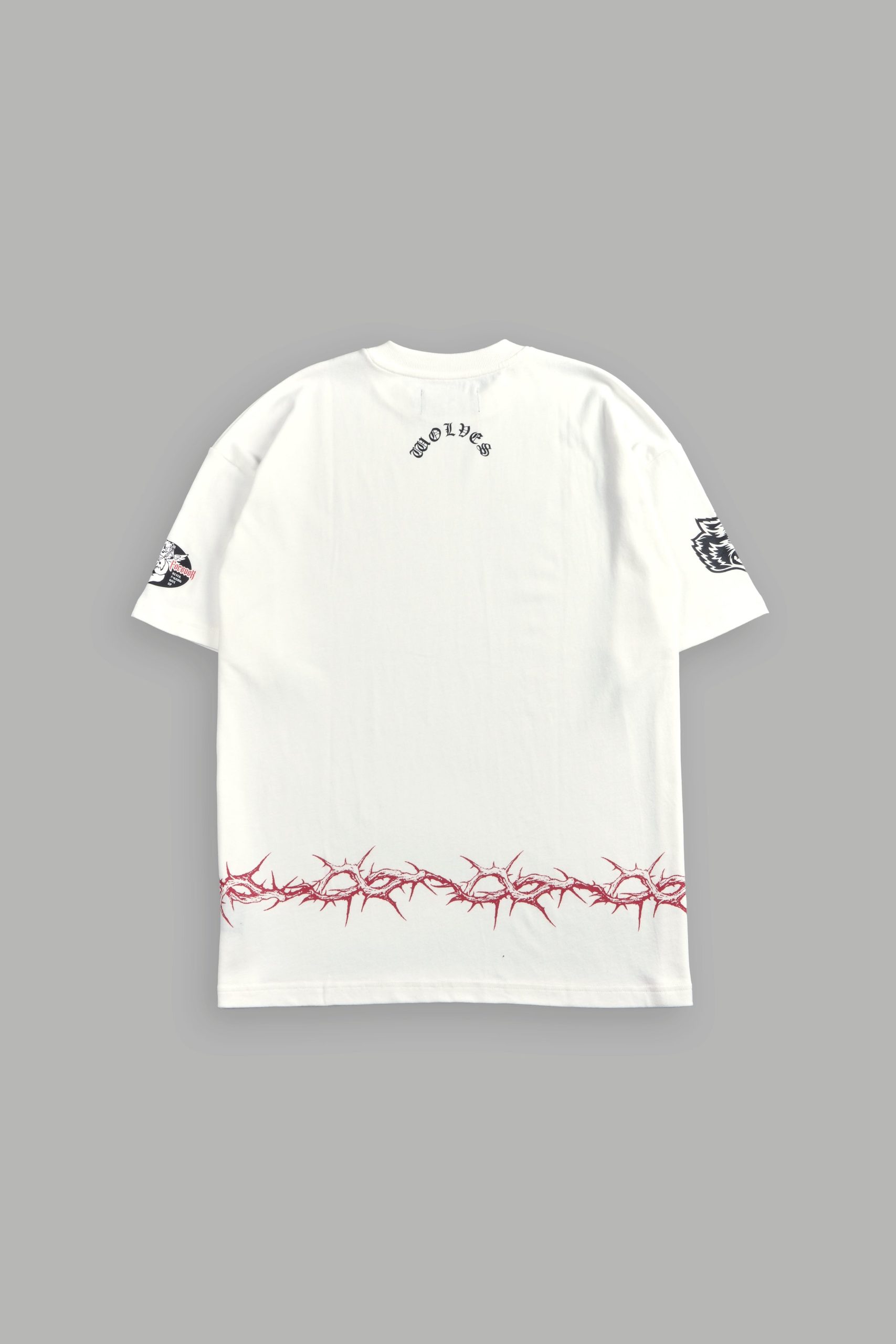Drip Hesh Premium Oversized Tee in Cream - Image 3