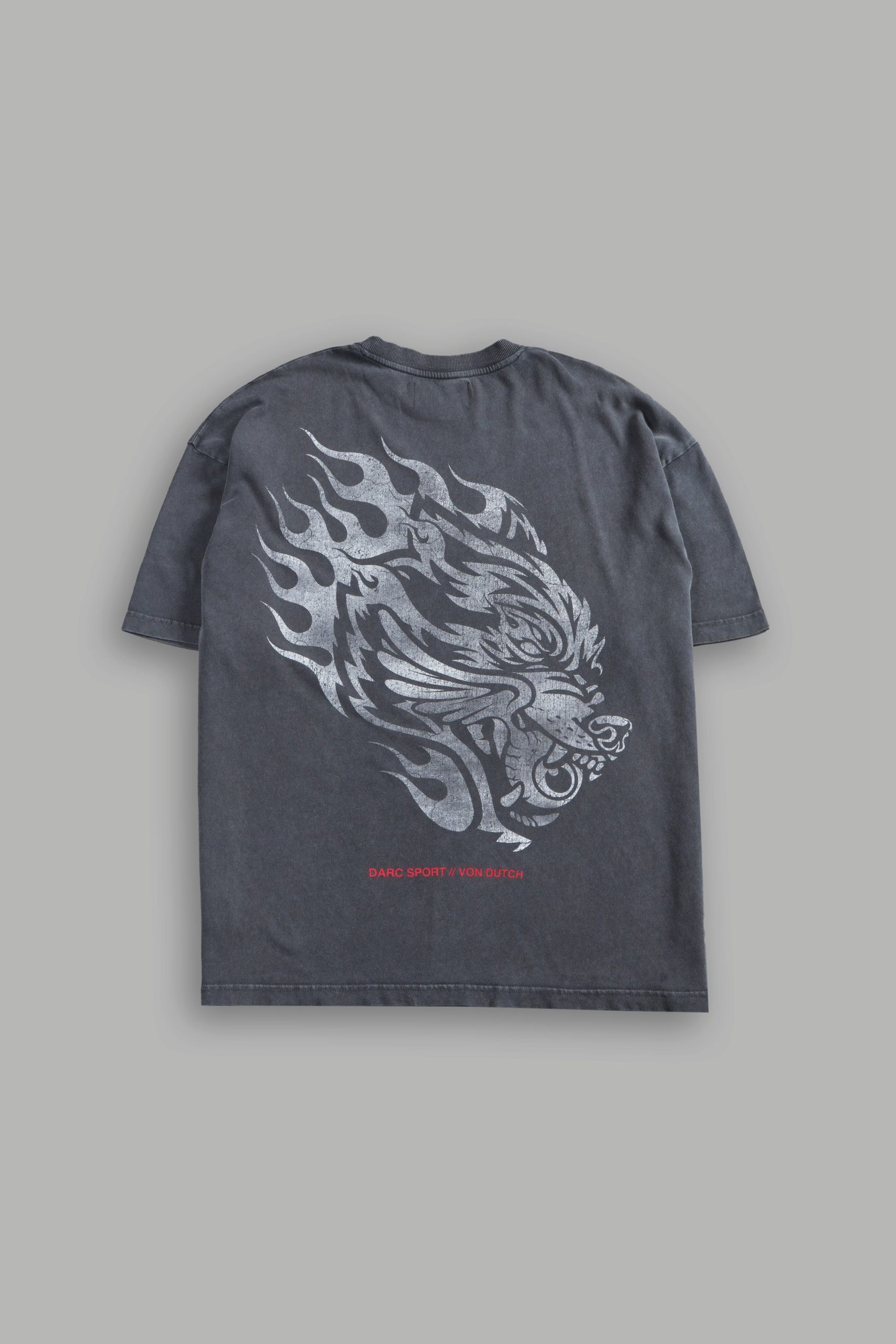 Von Darc Premium Oversized Tee in Wolf Gray
