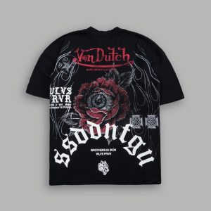 Darc Nocturne Side-By-Side Series Premium Tee in Black