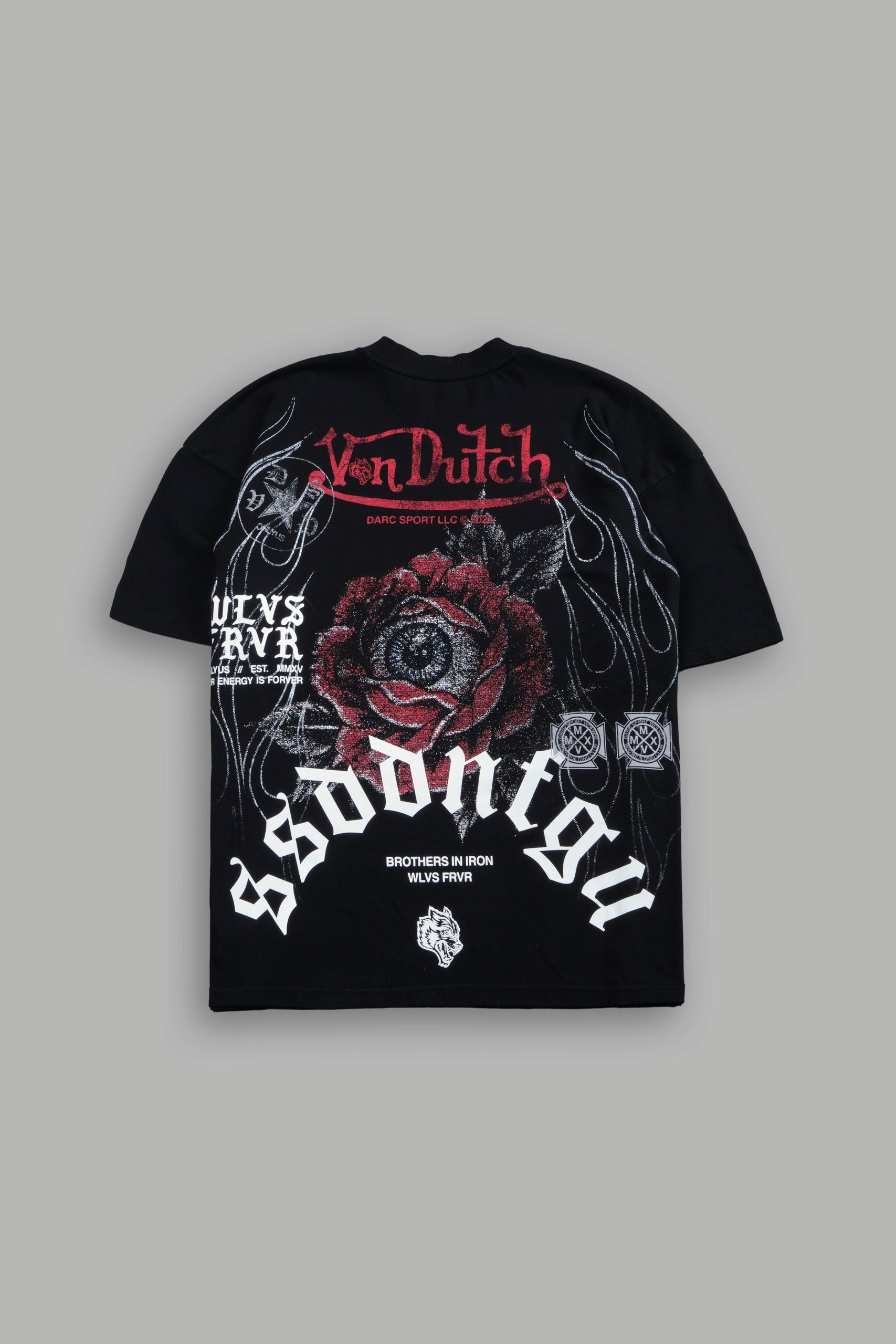 Darc Nocturne Side-By-Side Series Premium Tee in Black