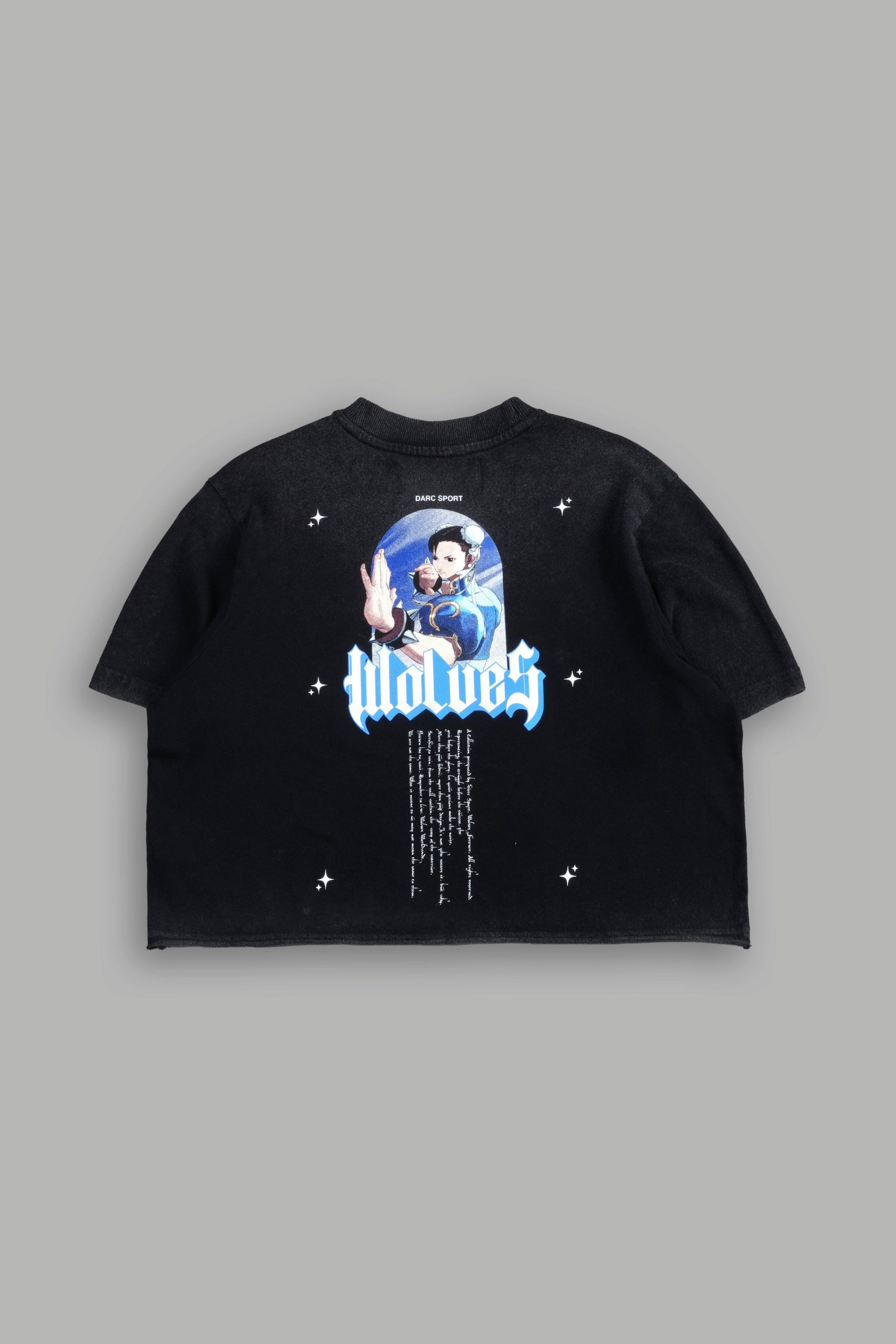 Kikoken Forever Premium (Cropped) Tee in Black - Image 6