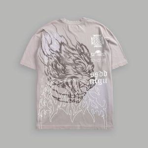 Till Forever Inferno Premium Oversized Tee in Clay Sun Fade