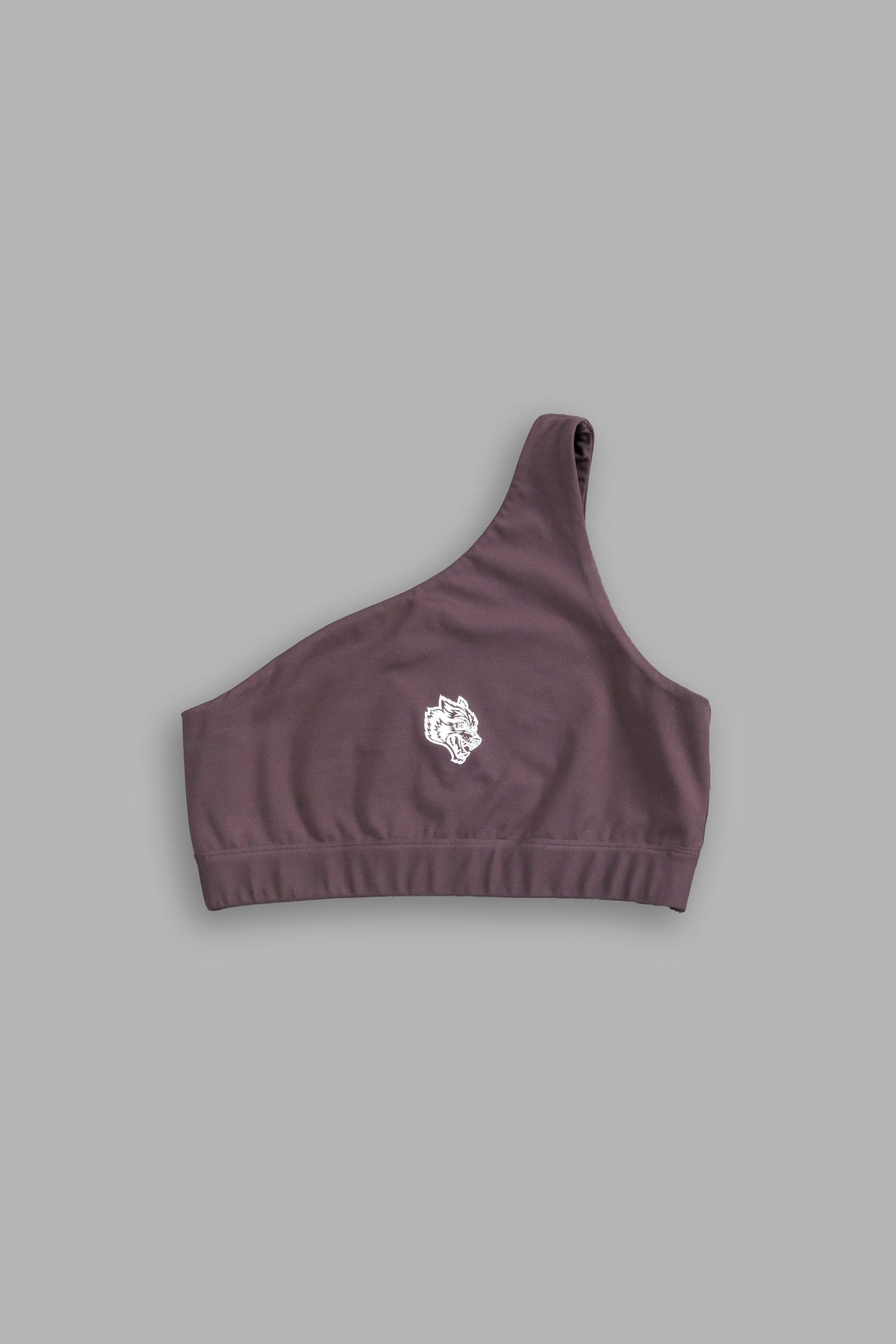Single Wolf One Shoulder Energy Bra in Purple Night - Image 3