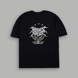 Iron Pack Premium Oversized Tee in Black