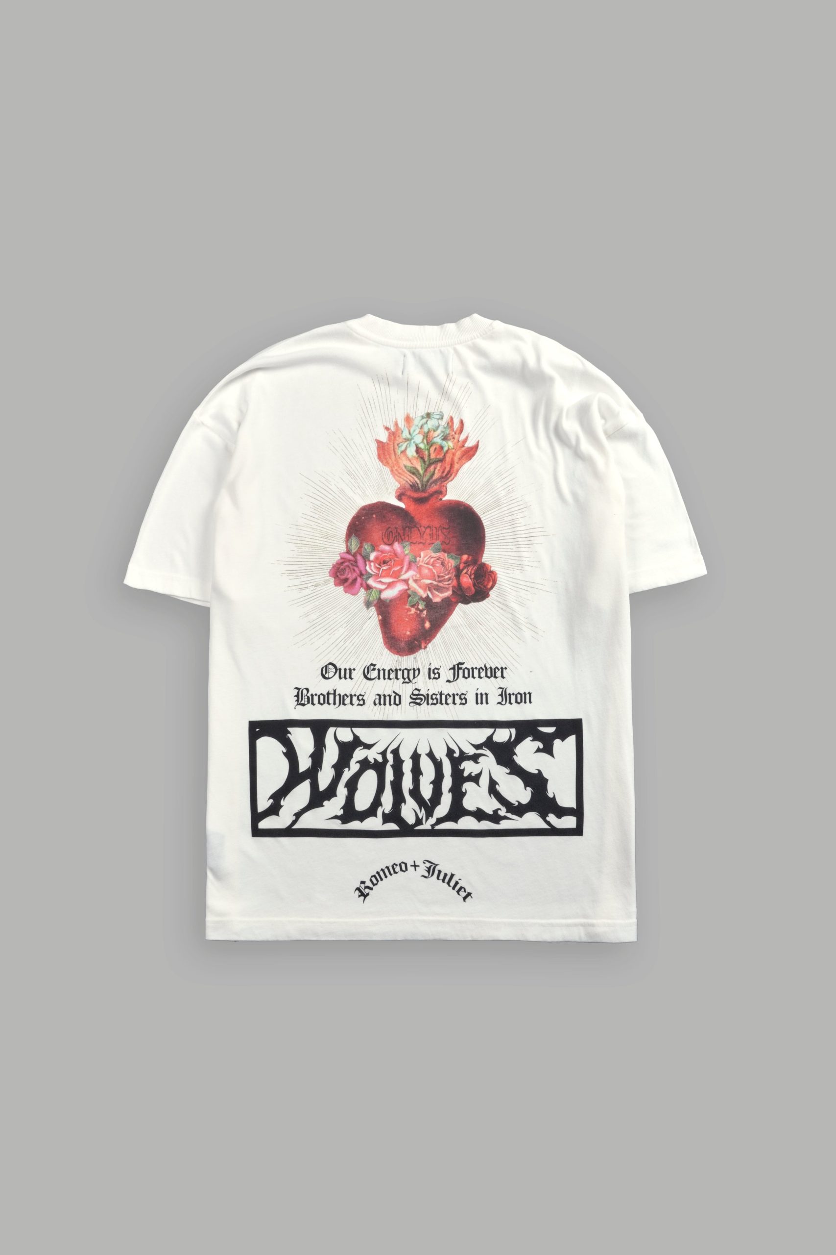 Heart Oath Premium Oversized Tee in Cream