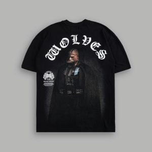 Scorched Premium Oversized Tee in Black