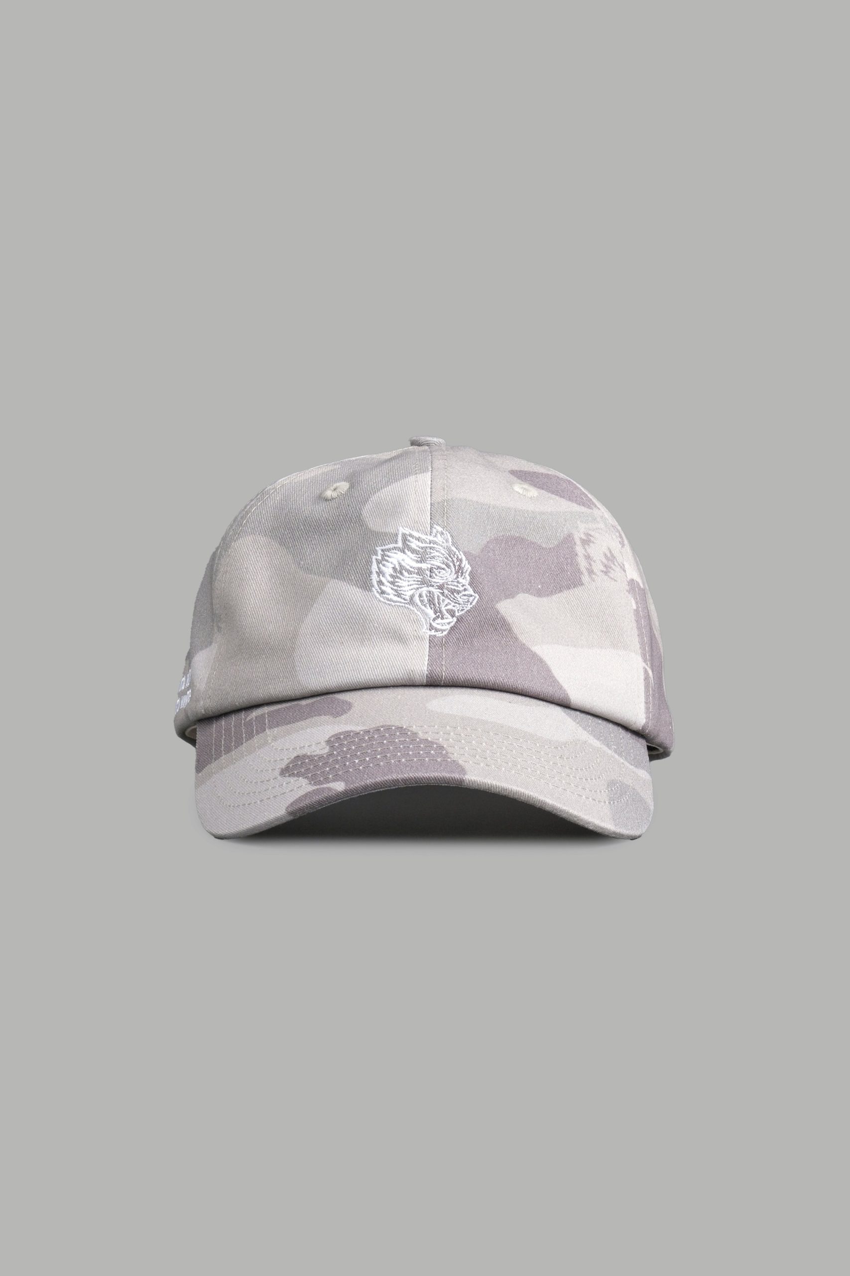 Wolf Head Forever Dad Hat V2 in Lush Vintage Woodland Camo