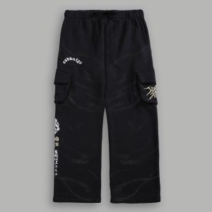 Darc Inferno Bigelow Cargo Sweat Pants in Black