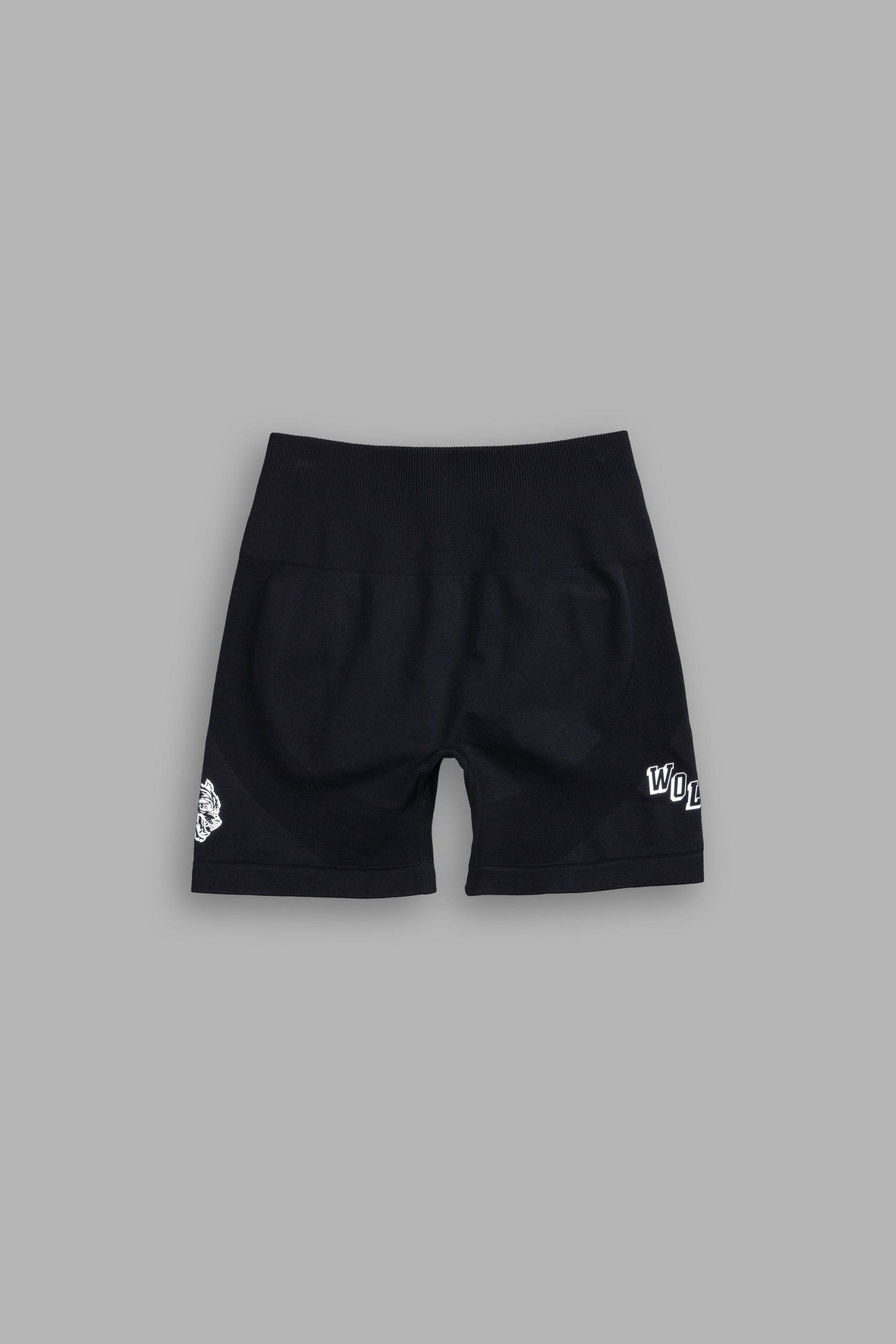 Journey Everson Seamless Training Shorts in Black - Image 3