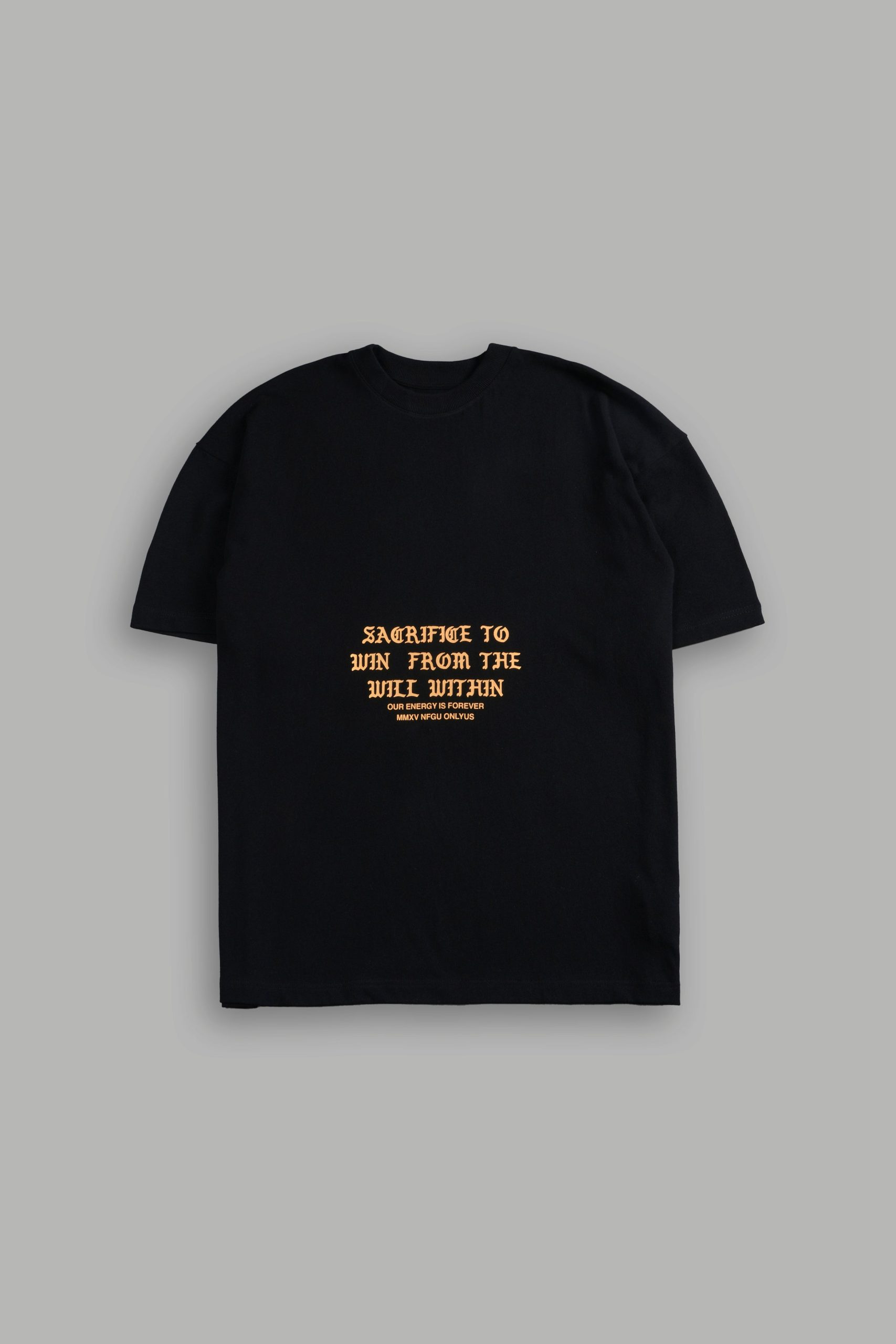 The Will Within Premium Oversized Tee in Black - Image 3