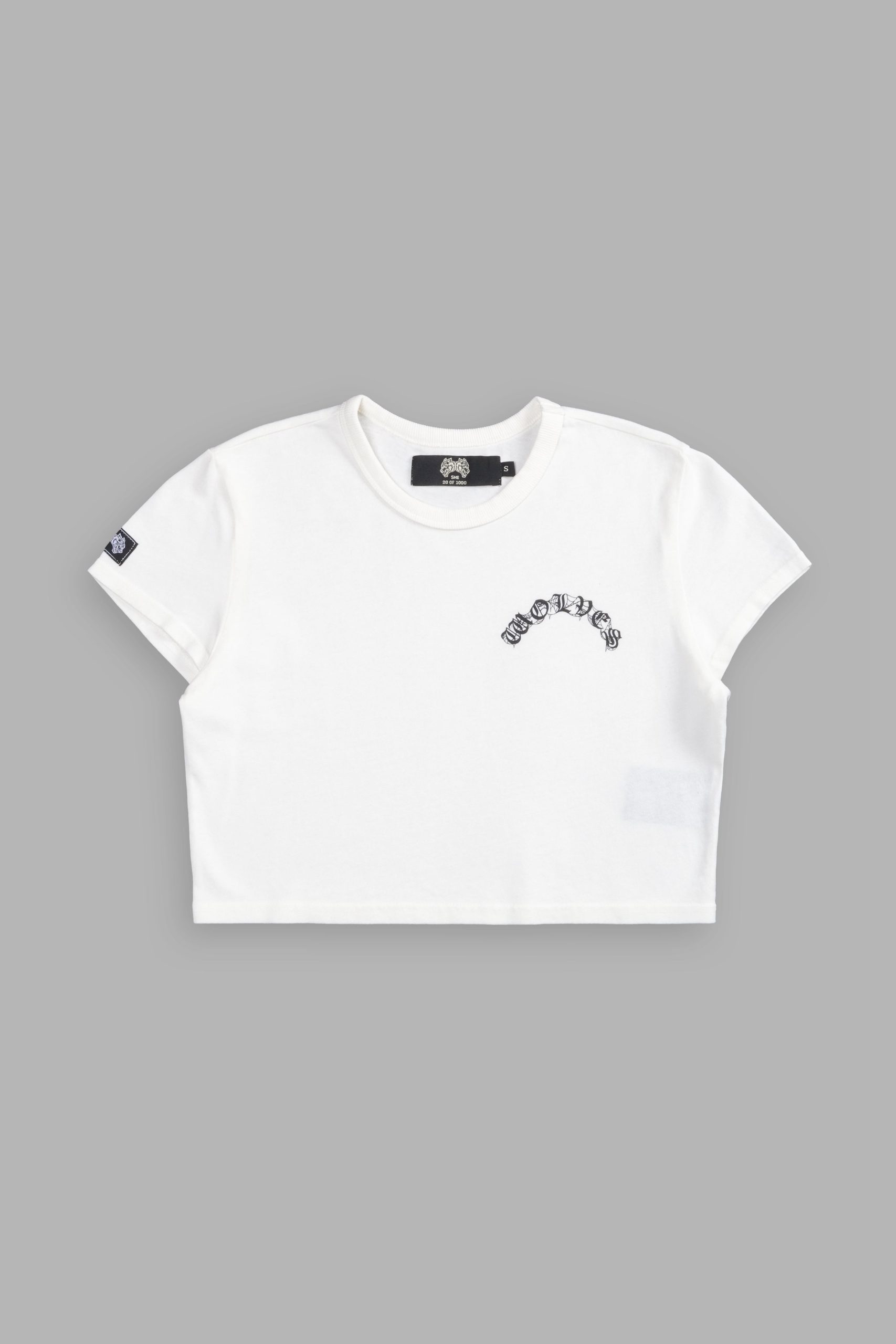 Chopper Timeless (Cropped) Tee in Cream - Image 3