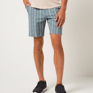 Tech Chino Print Short 8In