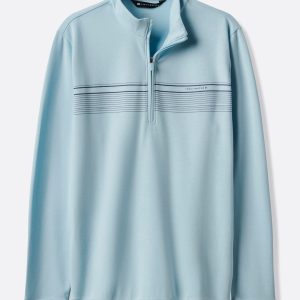 Upgraded Chest Stripe Quarter Zip
