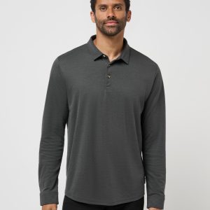 Handsome Town Long Sleeve Polo