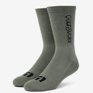 Golf Sucks Crew Sock