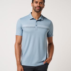 Featherweight Chest Stripe Polo