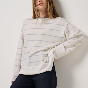 Cloud Terry Varsity Pullover