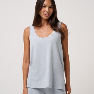 Cloud Terry Varsity Top