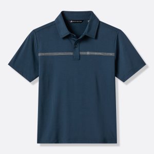 Heater Pro Chest Stripe Youth Polo