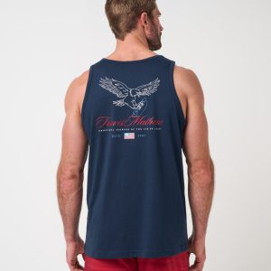 Red White BBQ Tank
