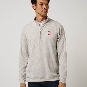 Boston Red Sox Cloud Home Game Quarter Zip