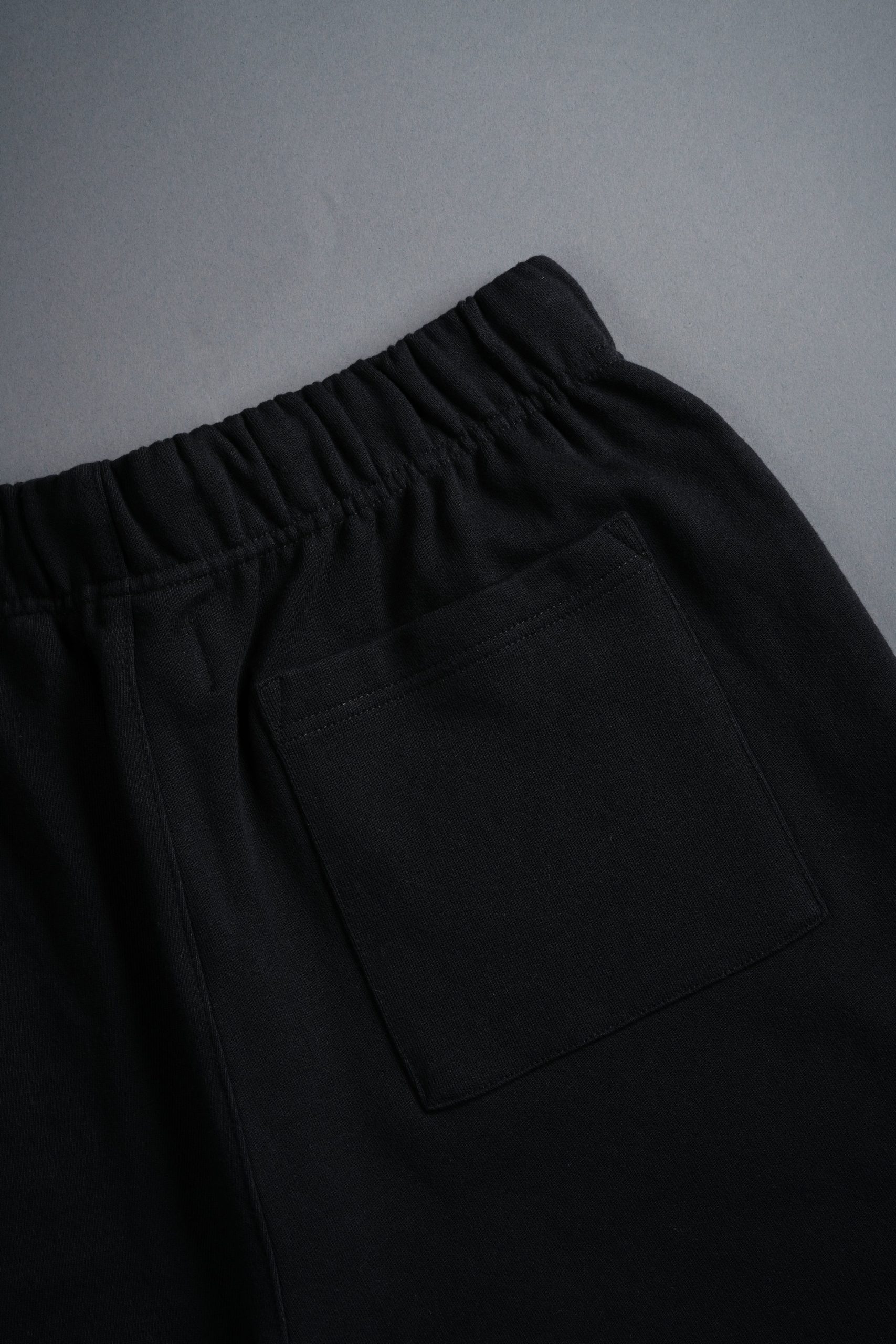 Rebel Heritage Grunge Oversized Raw Hem Post Lounge Sweat Shorts in Black - Image 13